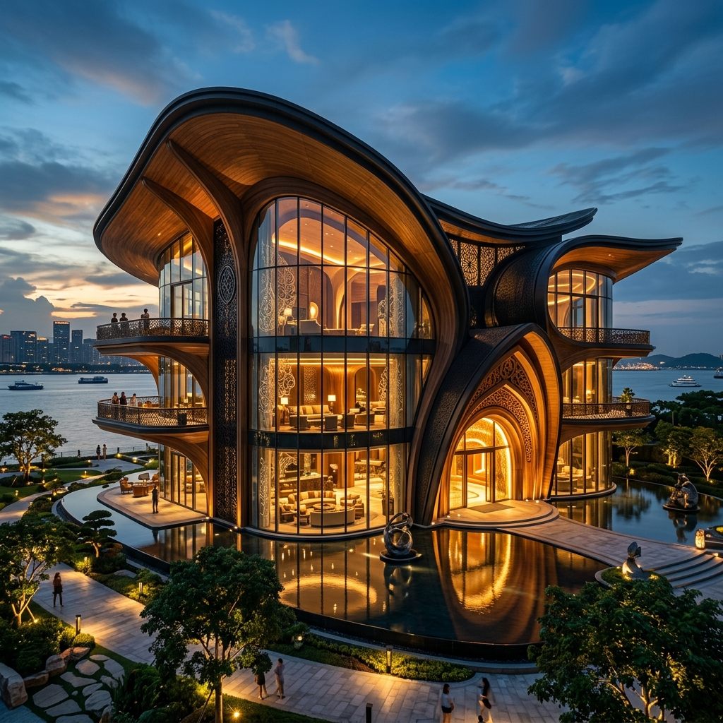 Luxurious Cultural Contemporary Space