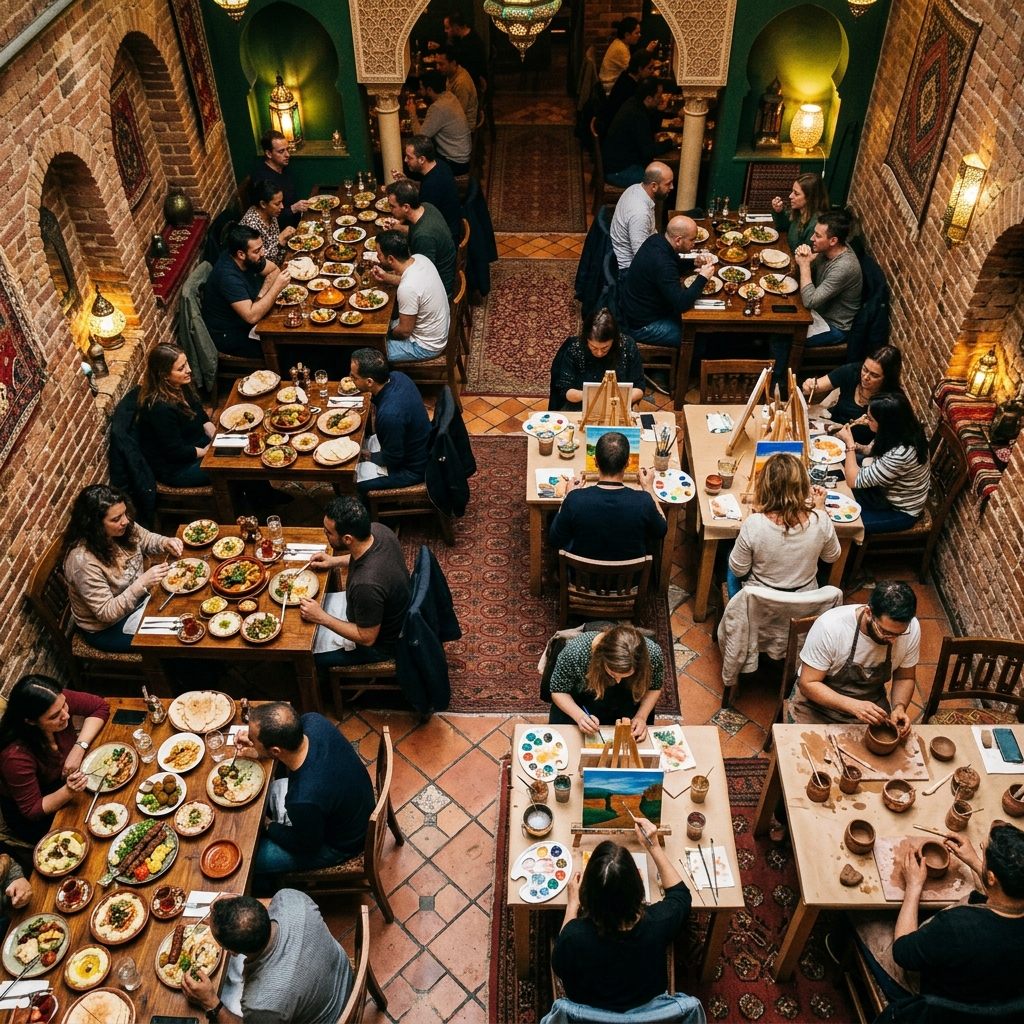 Art, Design & Middle Eastern Kitchen